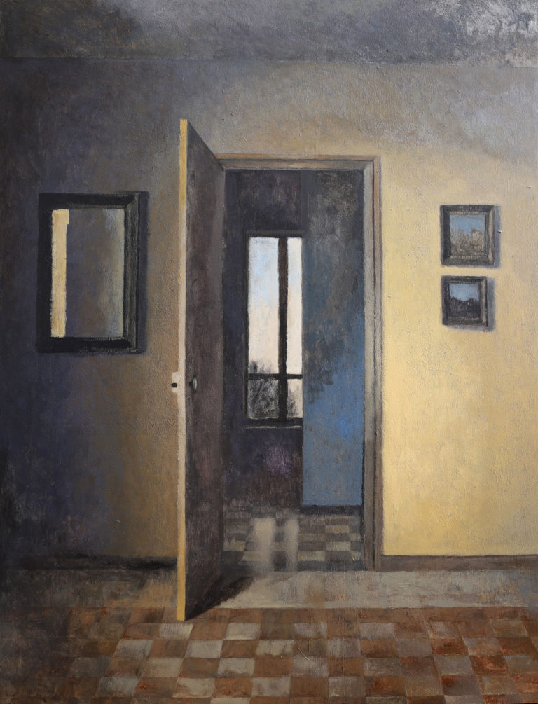 La porte II — 100 x 77 cm