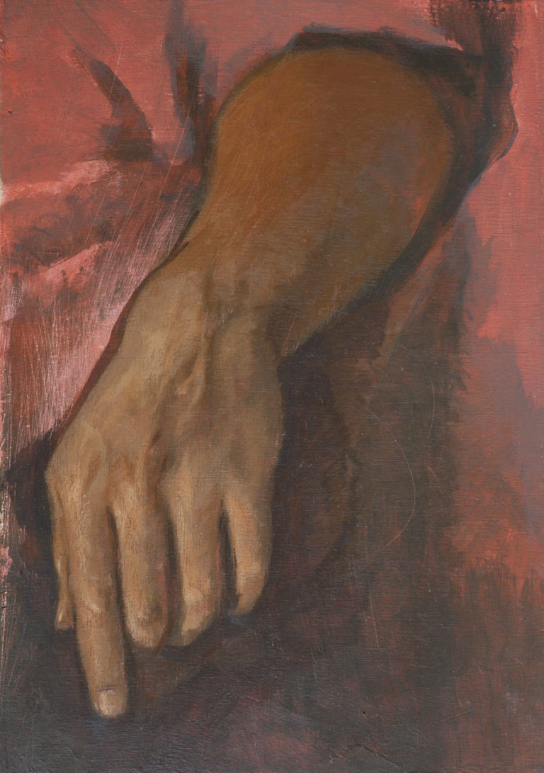 Étude de main XI — 29 x 25 cm