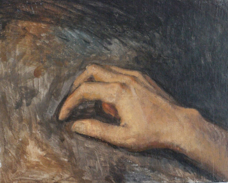 Étude de main I — 20 x 25 cm